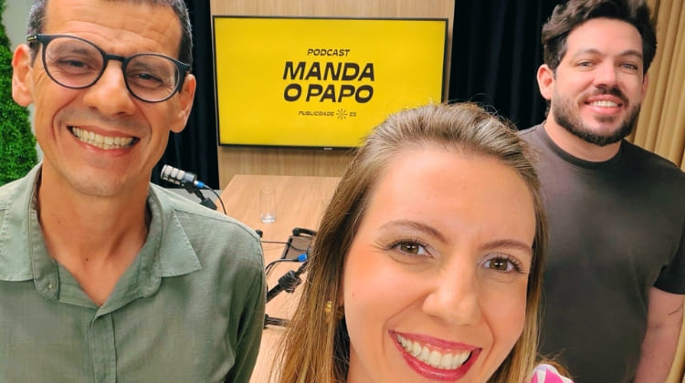 Primeiro episódio Manda o Papo, do Publicidade ES.